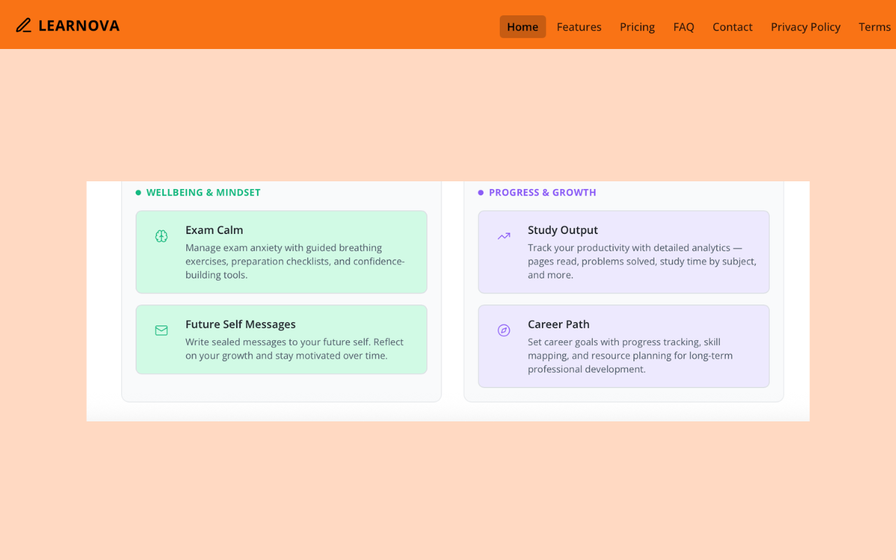 Learnova | Study Smart, Not Harder | Study & Productivity App